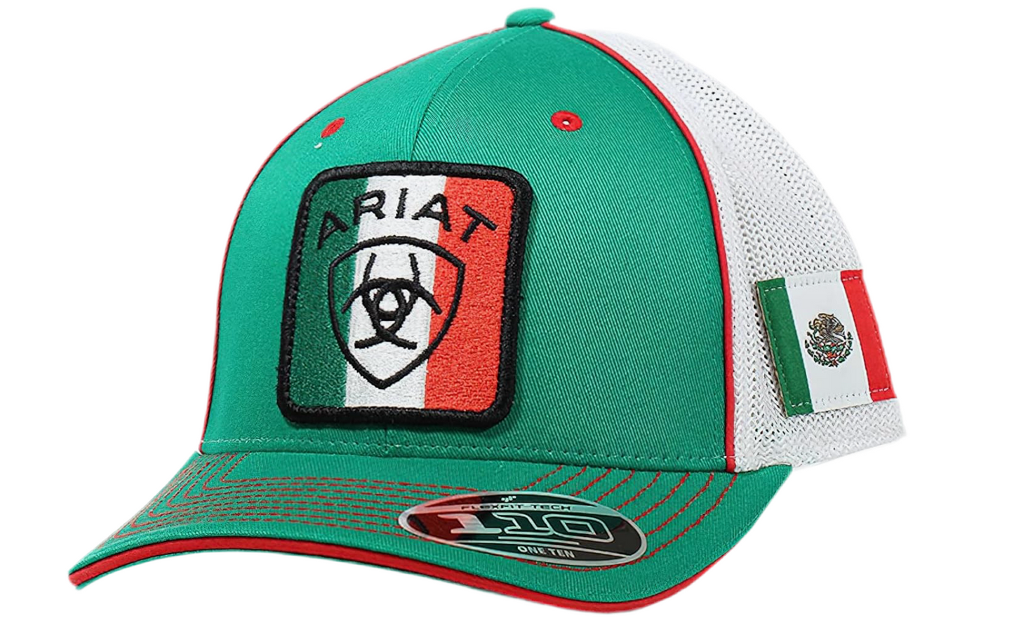Gorra de hombre Ariat Flex Fit 110 México con cierre a presión