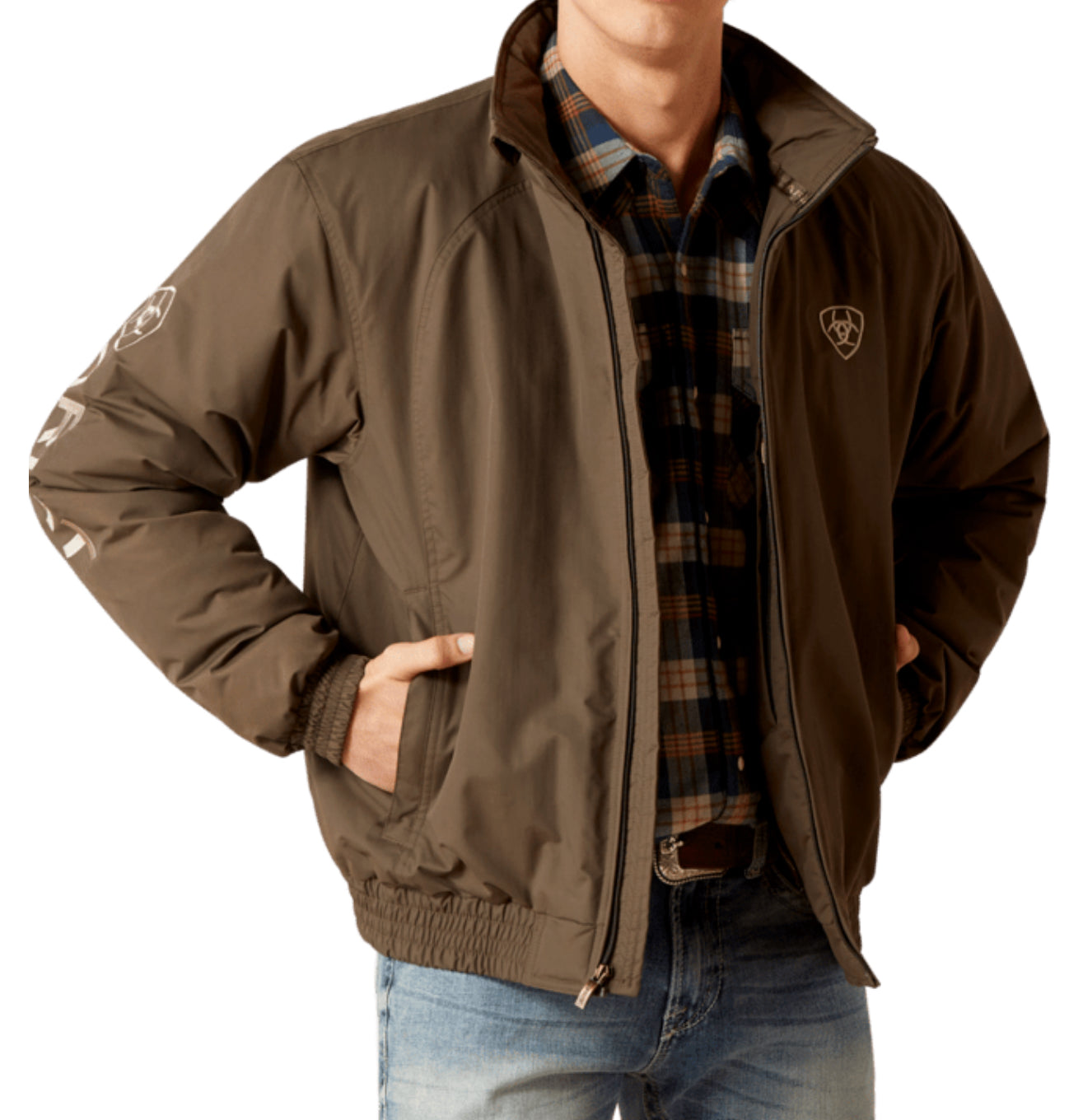 Chaqueta aislante con logotipo del equipo MNS de Ariat