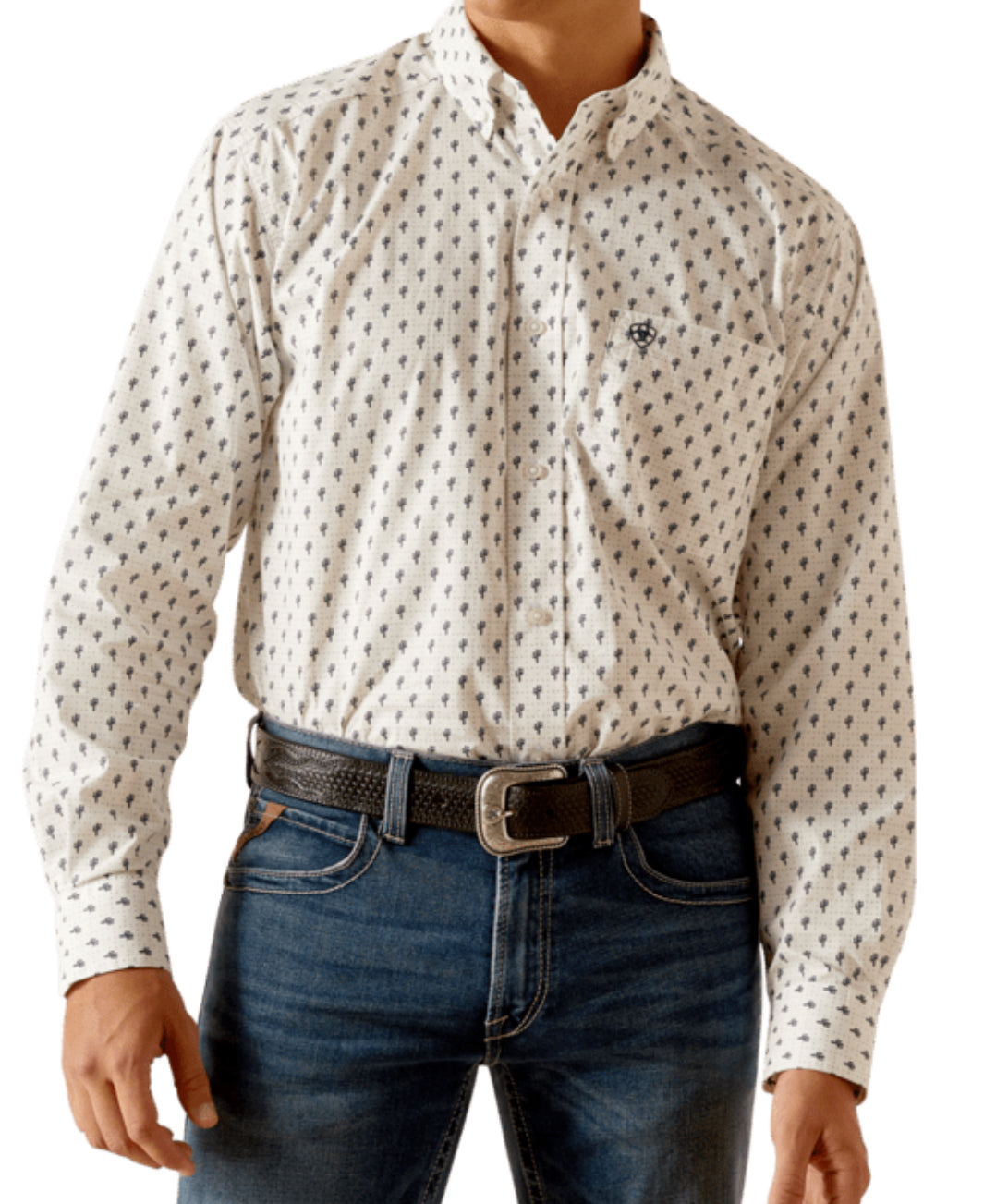 Camisa clásica de corte Parker de MNS de Ariat