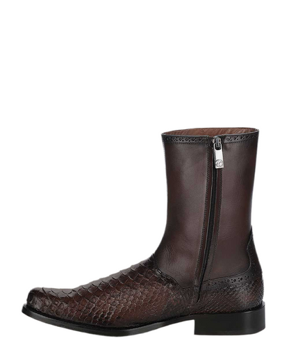 CUADRA - Exotic Boot Brown Python