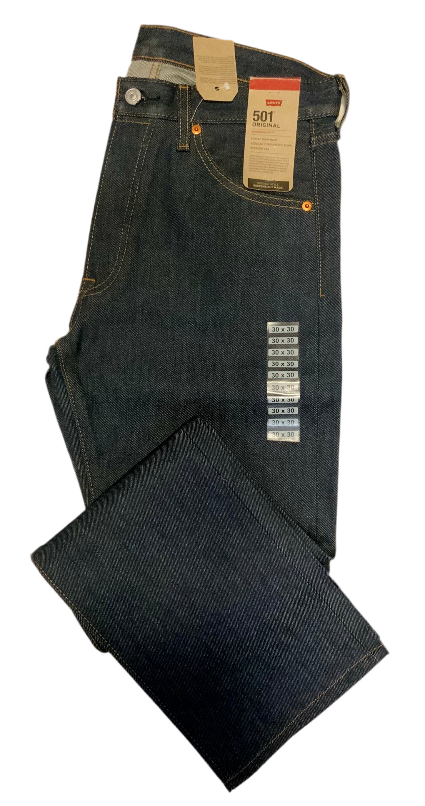 Levis 501 Original - Dark Wash Blue