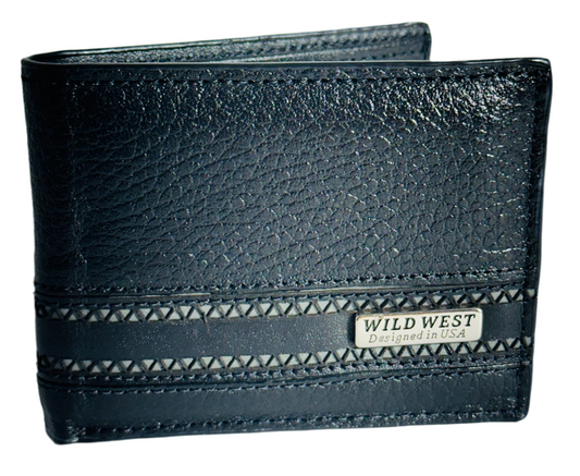 Wild West Black Deer Men’s Wallet