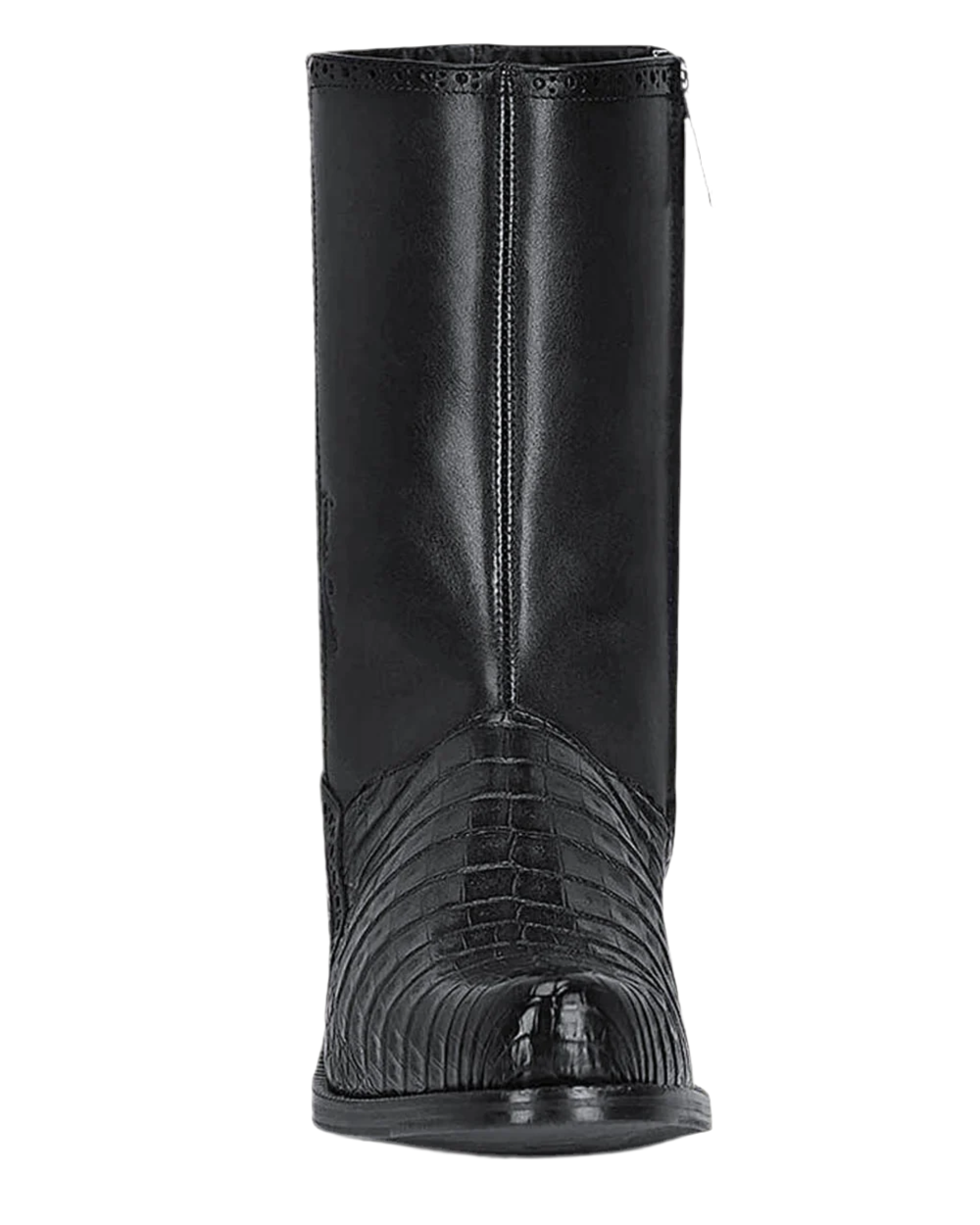 CUADRA - Exotic Boot Black Caiman